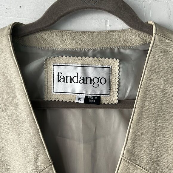 Genuine Leather Western Vest Rach Classic Stone Mens Medium - Picture 3 of 7